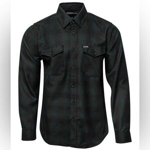 New DIXXON The Black Forest Flannel Mens Large BNIB